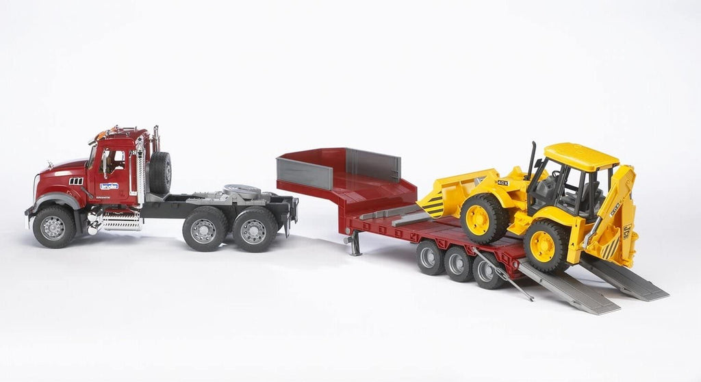 MACK GRANITE TRUCK W/LOW LOADER - CR Toys