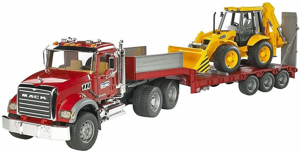 MACK GRANITE TRUCK W/LOW LOADER - CR Toys