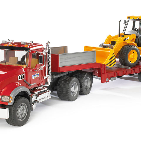 Mack Granite Truck W/Low Loader - CR Toys