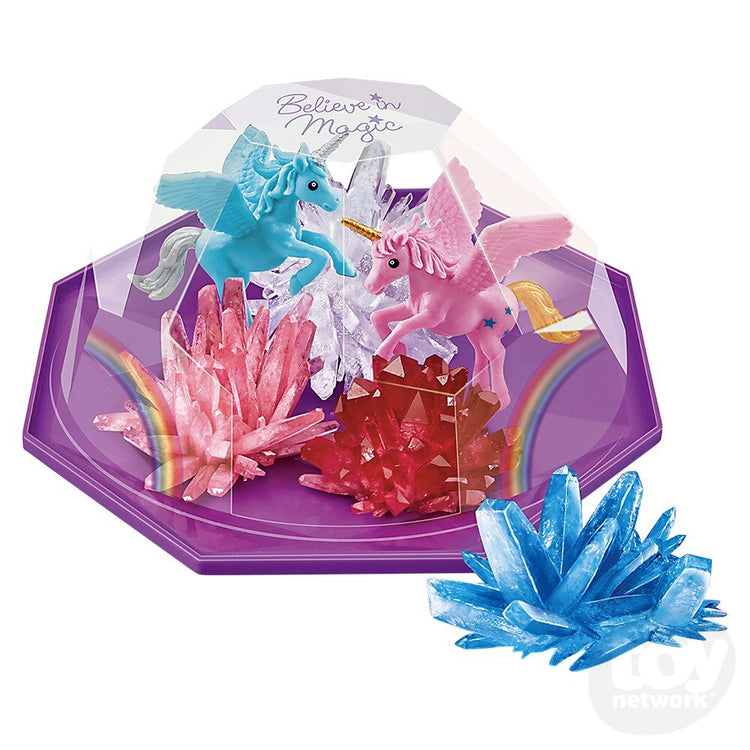 Kidslabs | Crystal Growing Unicorn Terrarium 10+ - CR Toys