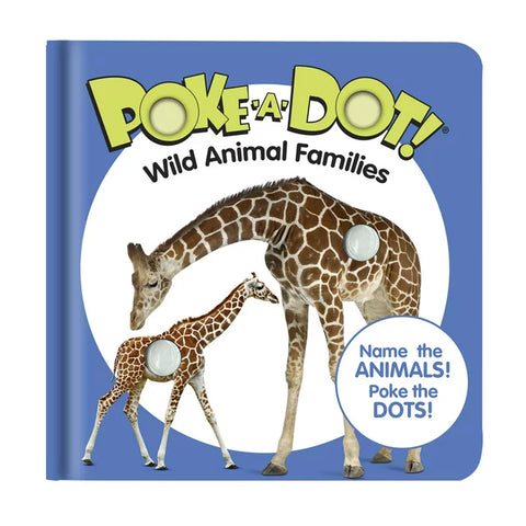 Poke-A-Dot Wild Animal Families Book