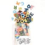 Magnetic Letters | Rainbow Mod 200PC |  1" Letters - 1