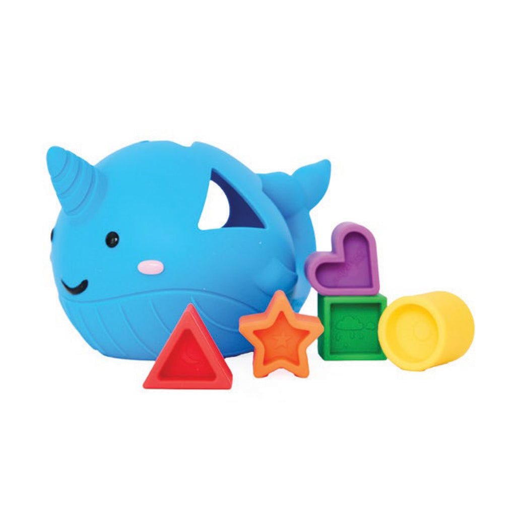 Narwhal Shape Sorter - Primary
