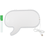 Neon Speech Bubble Message Light Frame - 3