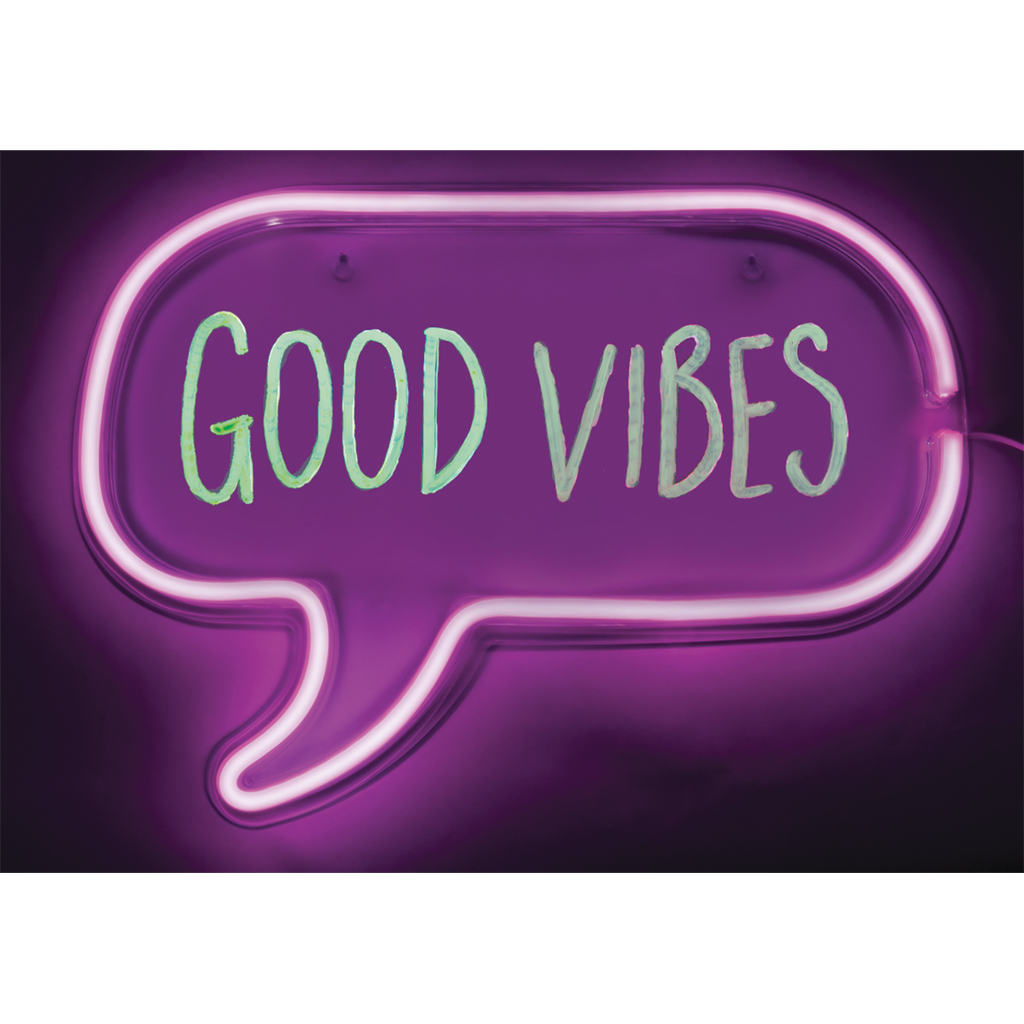 Neon Speech Bubble Message Light Frame - 4