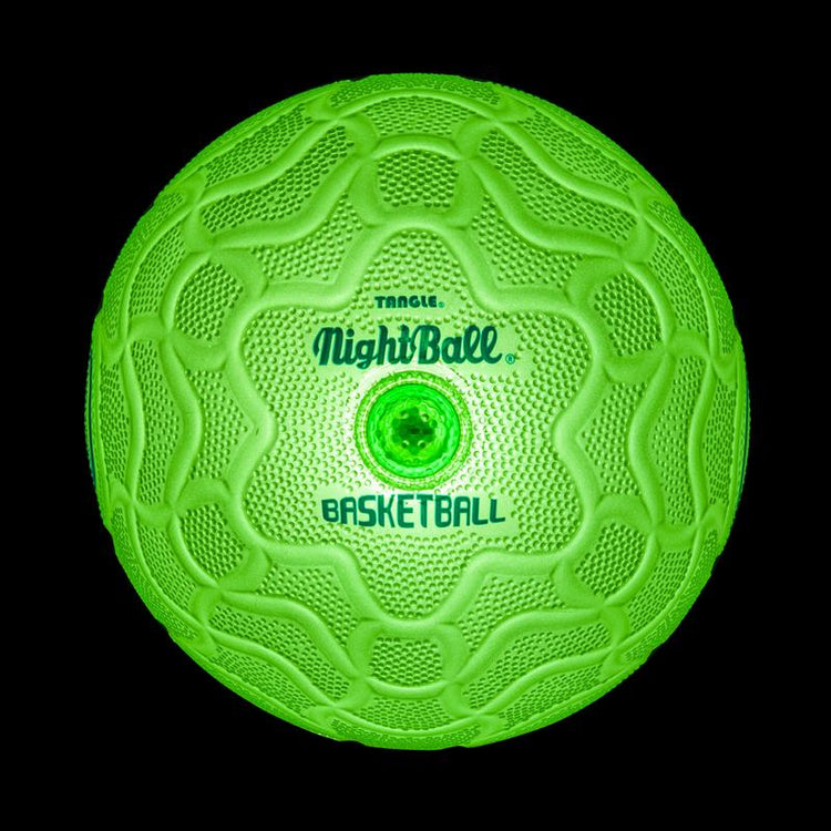 Nightball Basketball - Green - CR Toys