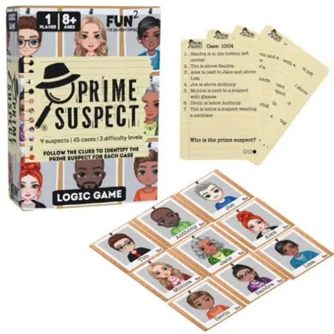 Prime Suspect Deduction | Single Player Game | 8+