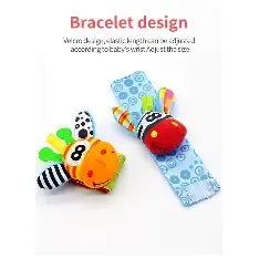 Infant Bed Bell Baby Kids Plush Toddler Baby Handbell Ring 0+ - 3