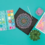 Chroma Blends Pearlescent Watercolor Set w/ Paint Brush 6+ - 5