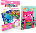 Foil-Tastic Foil Art & Coloring Sheets Whimsical World For Ages: 6+