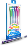 Yummy Yummy 6 Scented Metallic Gel Pens For Ages 3+