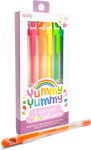 Yummy Yummy 6 Scented Neon Gel Pens For Ages 3+