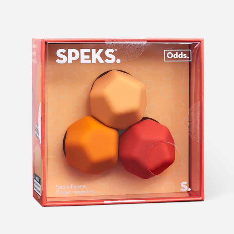 Odds Silicone Fidget Magnets | Orange