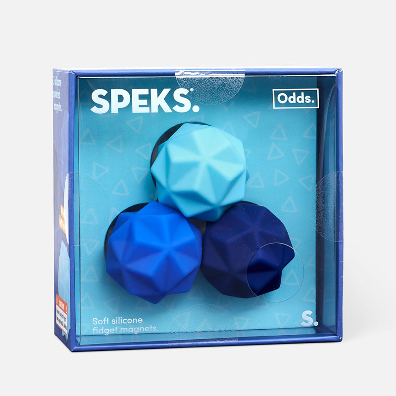 Odds Silicone Fidget Magnets | Blue