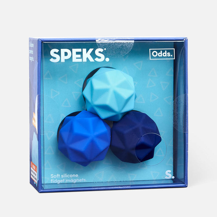 Odds Silicone Fidget Magnets | Blue