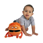 Baby Monster Hand Puppet-Orange Pc004404