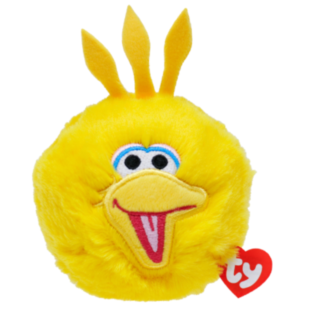 Ty Beanie Bouncer Ball | Sesame Street | Big Bird - 1