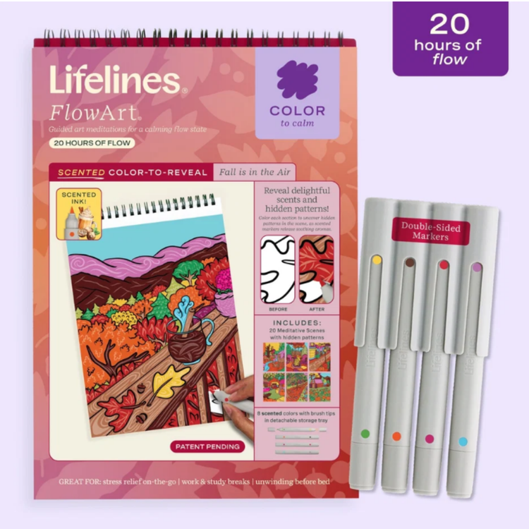 Lifelines | FlowArt Scented Color-To-Reveal | Fall Is In The Air - 1