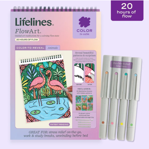 Lifelines | FlowArt | Hidden Patterns Animals - 1