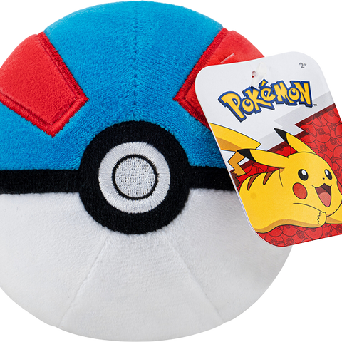 Pokemon Poke Ball Plush For Ages 2+