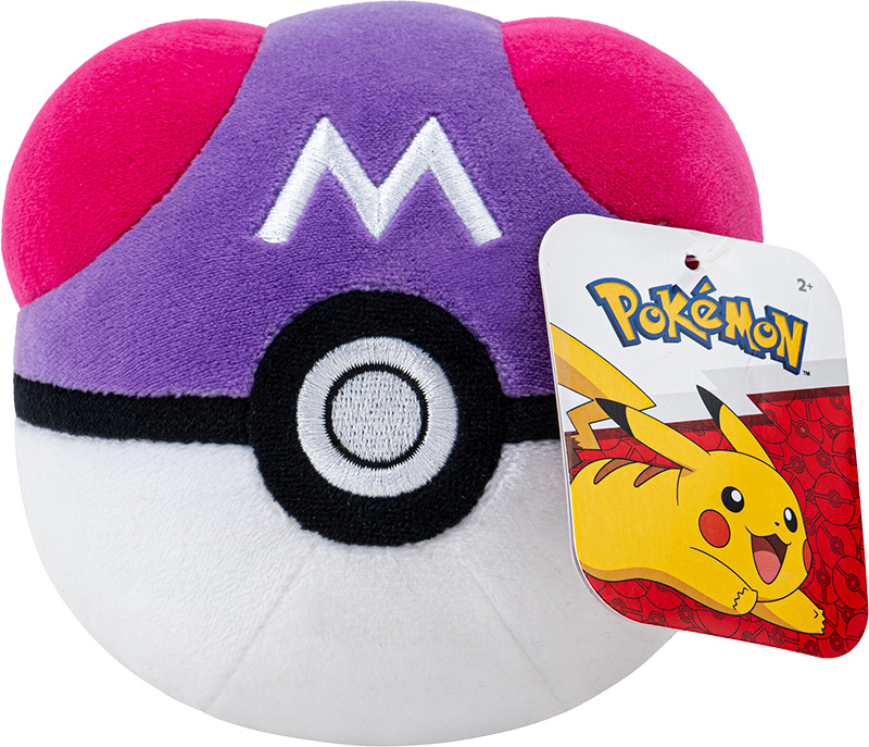 Pokemon Poke Ball Plush For Ages 2+