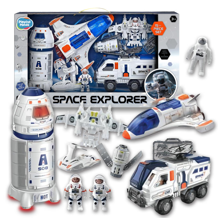 Mega Space Explorer Play Set For Ages 3+