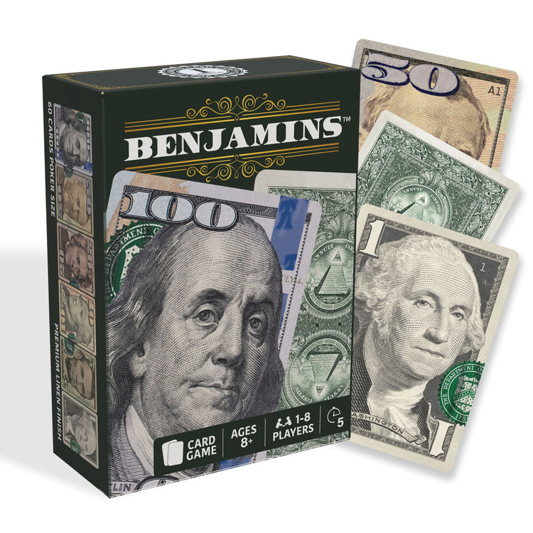 Benjamins Cash Cards Card Games 8+ - 2
