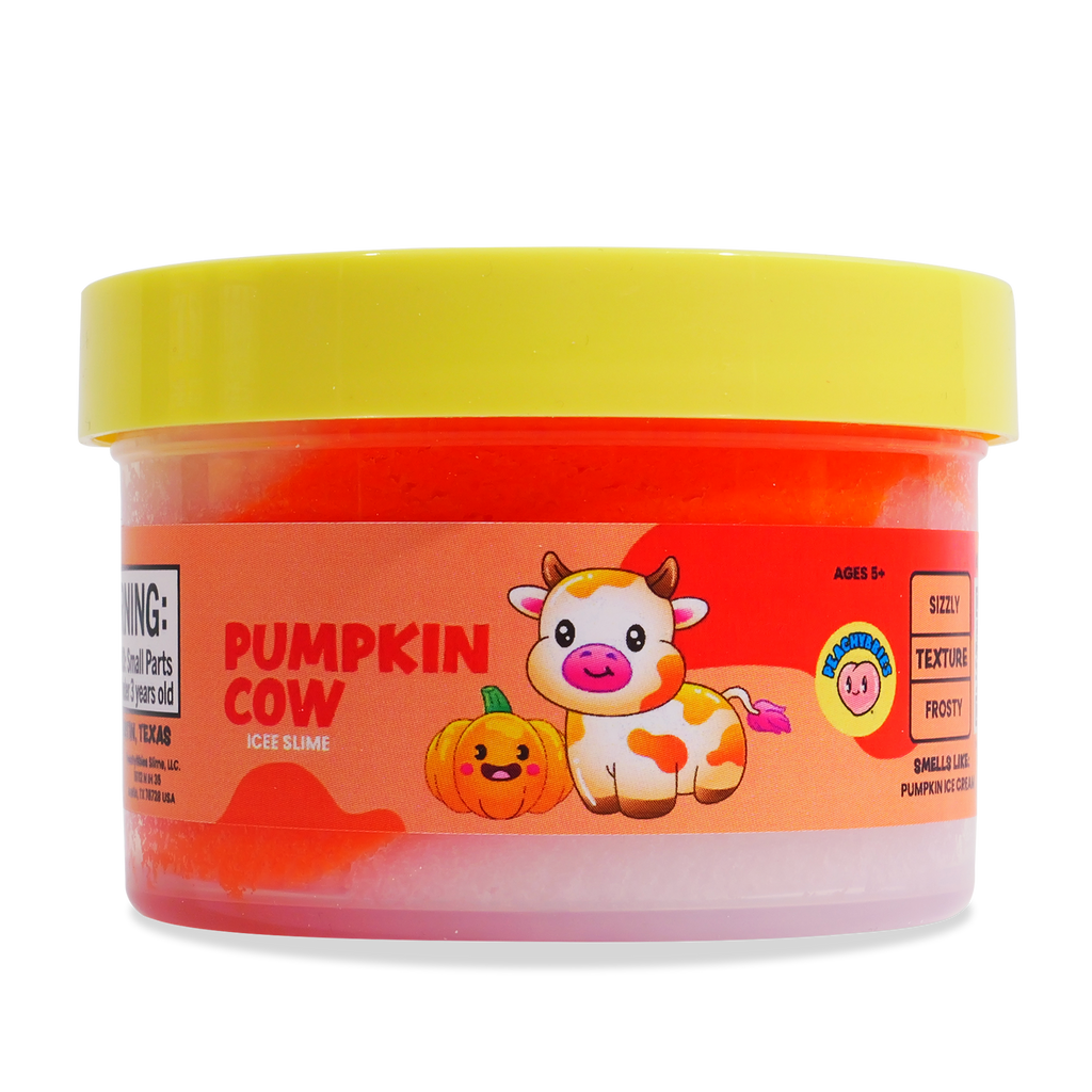 Peachybbies Slime | Pumpkin Cow Icee Slime - 4