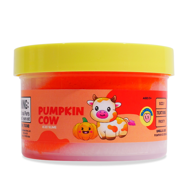 Peachybbies Slime | Pumpkin Cow Icee Slime - 4