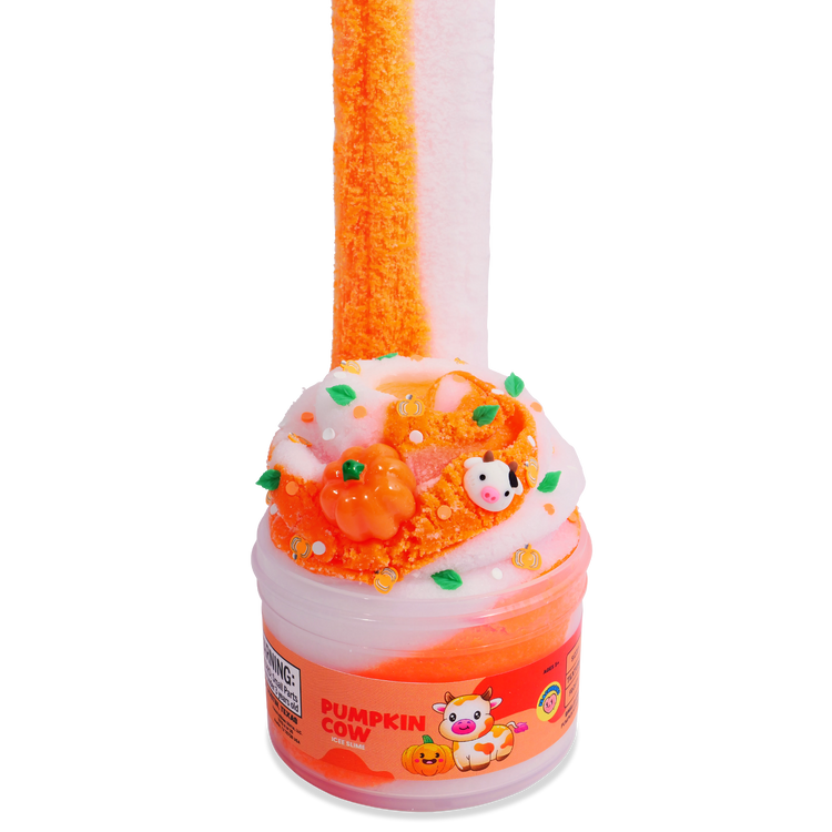 Peachybbies Slime | Pumpkin Cow Icee Slime - 2