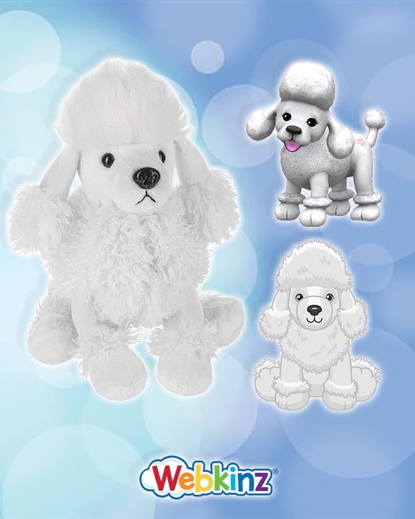 Webkinz Next | White Poodle - 2