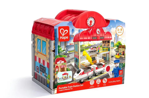 Portable Train Station Set 3+ - 1