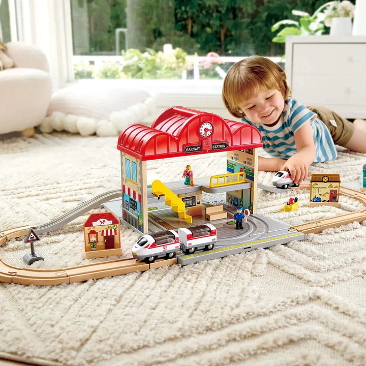 Portable Train Station Set 3+ - 3