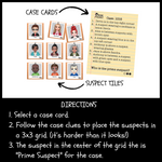 Prime Suspect Deduction | Single Player Game | 8+