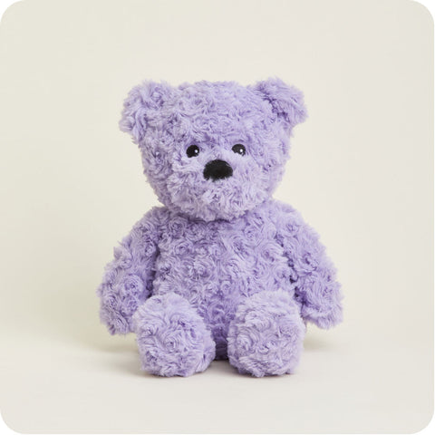 Warmies |  Purple Curly Bear - 1
