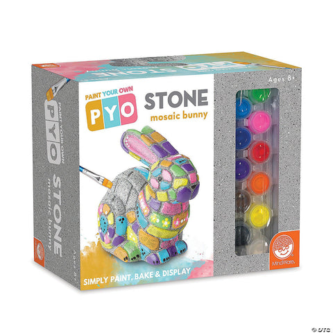 Pyo Mosaic Stone Bunny - Ages 8+ - CR Toys