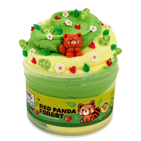 Peachybbies Slime | Red Panda Forest Could Dough Slime - 1