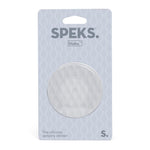 Slabs Silicone Sensory Sticker | Circle Mesh Grey - 1