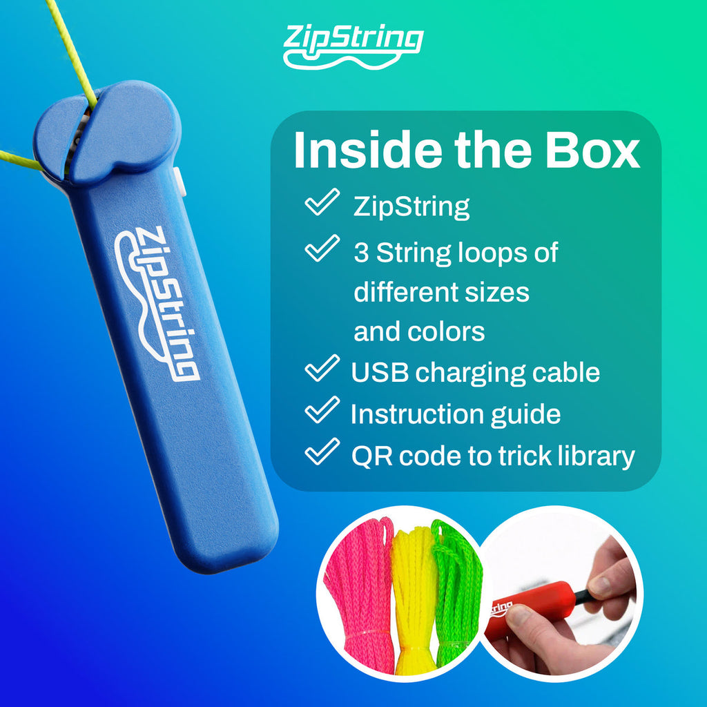 Zipstring | Blue 4+ - 5