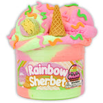 Dope Slime | Rainbow Sherbet Ice-Cream Textured Slime - 2