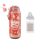 Soda Dough Cola Craze scented fidget dough in red soda can with mix-in beads