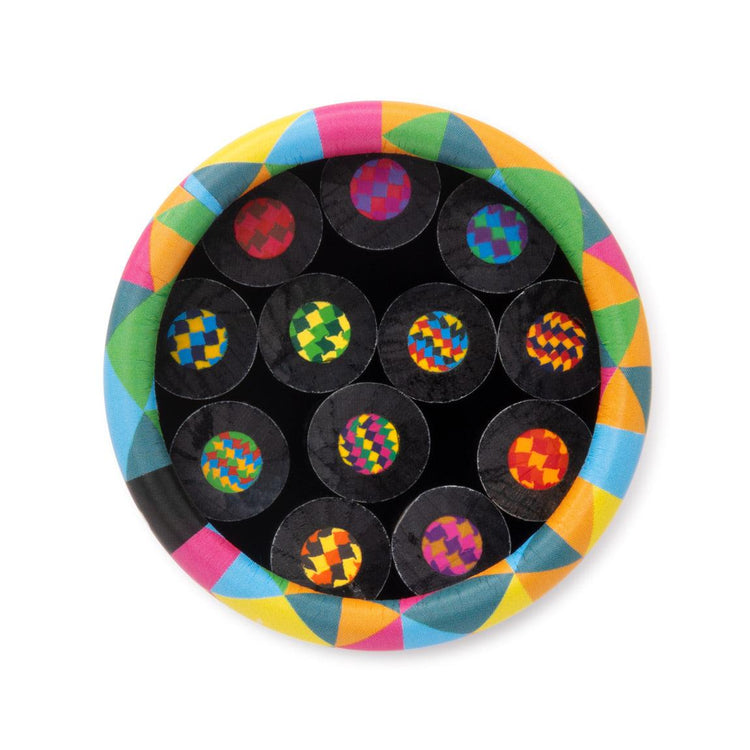 Kaleidoscope 12 Jumbo Multi-Colored Prism Pencils