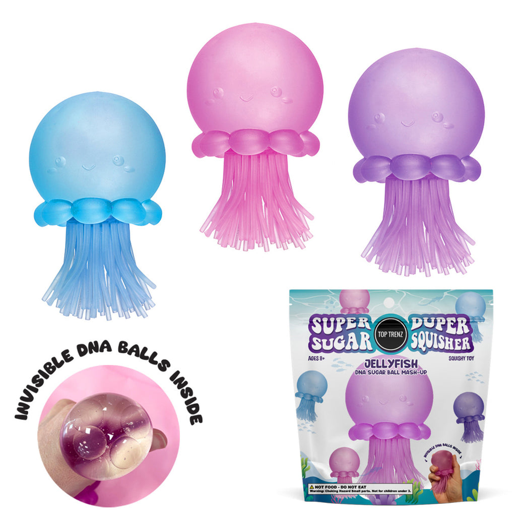 Super Duper Sugar Squisher | Jelly Fish - CR Toys