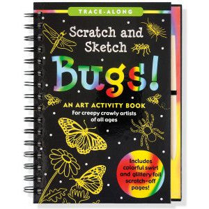 Scratch And Sketch Bugs Book - CR Toys