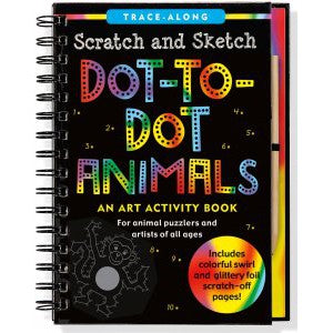 Dot-To-Dot Animals Scratch & Sketch - CR Toys