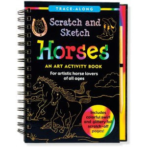 Horses Scratch & Sketch - CR Toys