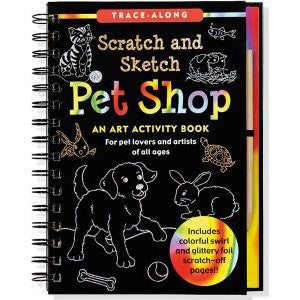 Scratch & Sketch Pet Shop Book - CR Toys