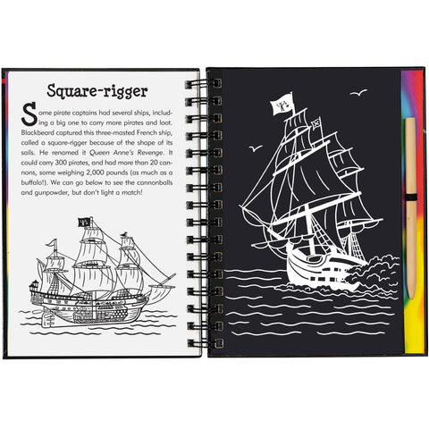 Pirates Scratch & Sketch - CR Toys