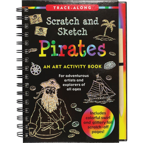 Pirates Scratch & Sketch - CR Toys