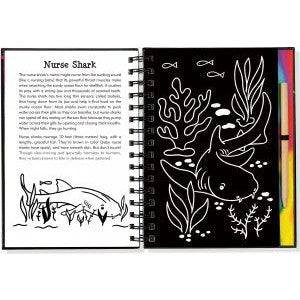 Sharks Scratch & Sketch - CR Toys